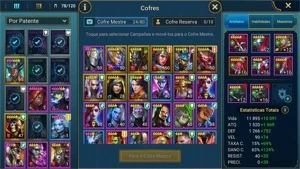 CONTA RAID HELICATH, ROTOS, CANIBAL, 13 LENDARIAS, MADAME, - Outros