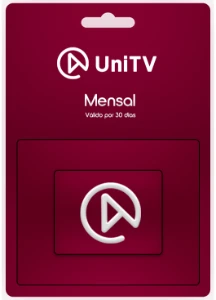 UniTV Recarga mensal 30 dias - Gift Card - Gift Cards