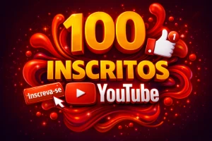 100 Inscritos Youtube R$17,80 ★[Menor Preço De Todos!]★ - Redes Sociais
