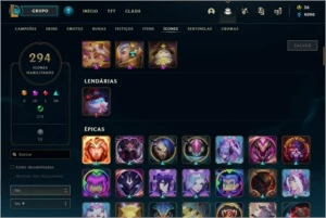Conta de League of Legends Level 514 Skins 403 LOL