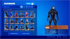 Conta Fortnite com mais de 130 skins + salve o mundo