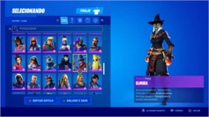 Conta Fortnite com mais de 130 skins + salve o mundo