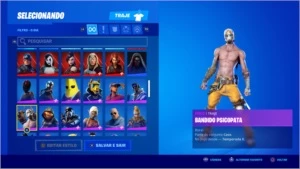 Conta Fortnite com mais de 130 skins + salve o mundo