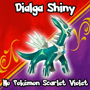 Dialga Shiny para Pokémon Scarlet Violet - Outros