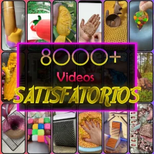 Pacote com mais de 8.000 vídeos satisfatórios - Outros