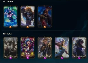 CONTA LOL TODOS CAMPEÕES 520+SKINS - League of Legends