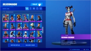 Conta fortnite season 2-8