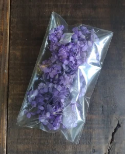Mix Hortensias desidratadas no pacotinho - Artesanato e Personalizados