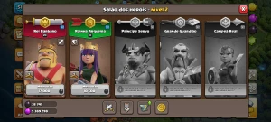 CV 8 maximizada+ 4 construtores + 3 itens épicos - Clash of Clans