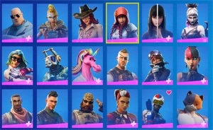 CONTA FORTNITE COM SKINS RARAS & 156 JOGOS
