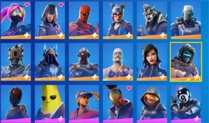 Desapego Games - Gift Cards > Conta fortnite og 168 skins