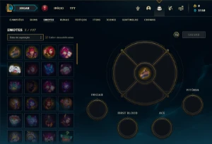 Conta Ferro 1 com 20 Champs e 3 Skins - League of Legends LOL