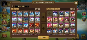 pra sair logo estou vendendo barato.  Parei de jogar. SW - Summoners War