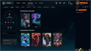 CONTA NÃO RANKEADA COM DJ SONA E PULSEFIRE EZ - League of Legends LOL