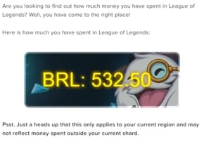 Vendo conta de League of Legends LOL