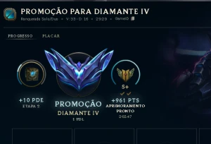 conta diamante lol - League of Legends