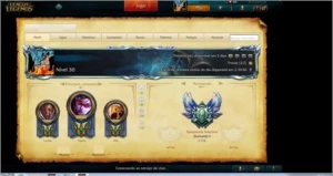 Conta Diamante V - League of Legends LOL