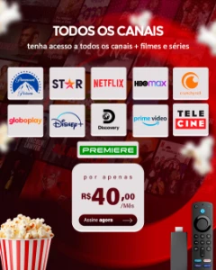 Canais Streaming - Assinaturas e Premium