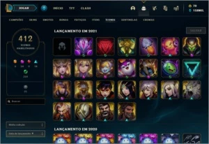 Conta LOL Br c/ Todas SKINS Habilitáveis + Pax Sivir 2011 - League of Legends
