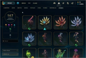 Conta LOL Br c/ Todas SKINS Habilitáveis + Pax Sivir 2011 - League of Legends