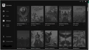 CONTA EPIC GAMES: Cyberpunk 2077, Control, NBA 2K21, (+++)