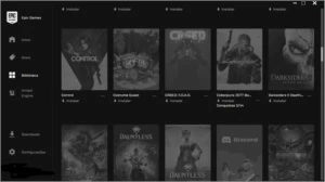 CONTA EPIC GAMES: Cyberpunk 2077, Control, NBA 2K21, (+++)