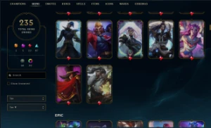 Conta main LOL MMR mestre soloq e challenger flex - League of Legends