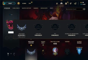 Prata 1 com 150 Champs e 144 Skins ( MAIN SUP / ADC ) - League of Legends LOL