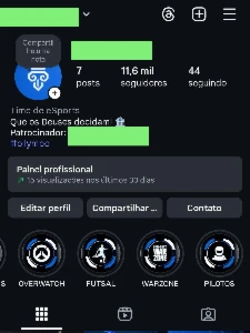 Conta Instagram com 11,6k Seguidores - Barata!