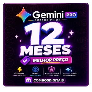 Google AI Pro  (link) -  3 meses/30 dias de garantia! - Assinaturas e Premium