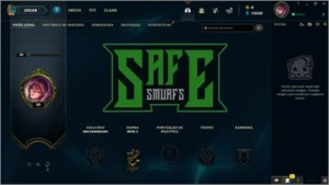 CONTA LEVEL 30 SMURF UNRANKED SEM RISCO LEAGUE OF LEGENDS LOL