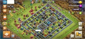 CV 13 99% FULL todas Skins Herois - Clash of Clans