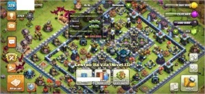 CV 13 99% FULL todas Skins Herois - Clash of Clans