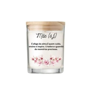 Vela Aromática Personalizada Dia das Mães 70g