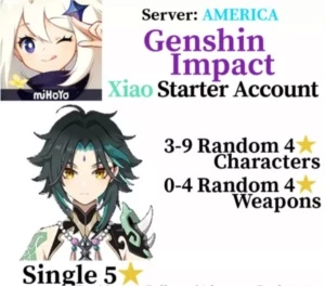 Conta starter XIAO - Genshin Impact
