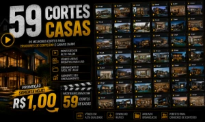 59 Cortes de Casas-Vídeos para TikTok, Reels e Shorts-ENTREG - Vídeos e Cortes Cortes Virais