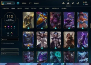 conta diamond 2 - League of Legends LOL