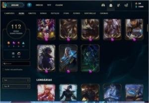 conta diamond 2 - League of Legends LOL
