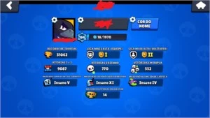 Conta Brawl Stars 31K + Todos 50 Brawlers
