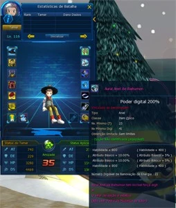 [LADMO] Conta com AOA Perfect - Server ALPHAMON - Skill15/15 - Digimon Masters Online