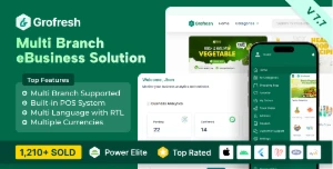 GroFresh - (Grocery, Pharmacy, eCommerce, Store) App and Web