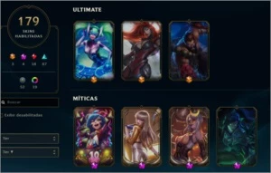 Conta League of Legends LOL