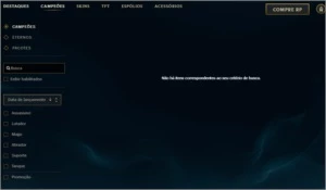 Conta League of Legends LOL