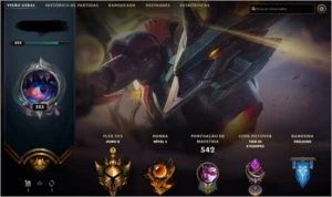 Conta League of Legends LOL
