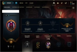 Conta prata 2 com 31 skins e 61 champs - League of Legends LOL