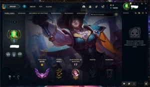 Conta league of legends Servidor BR Elo Mestre LOL