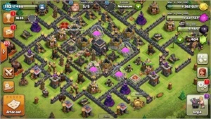cv 9 quase full - Clash of Clans