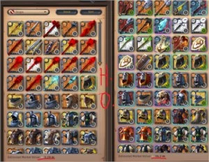 Conta 200M fama total +180M prata em Itens +Skins +High Spec - Albion Online