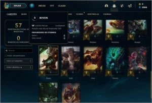 Conta Smurf Platina 3 - League of Legends LOL