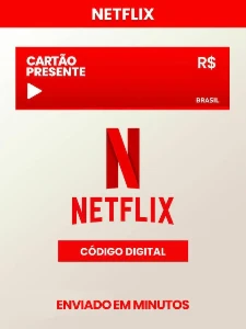 Recarga Netflix 30 dias Gift Card - Assinaturas e Premium